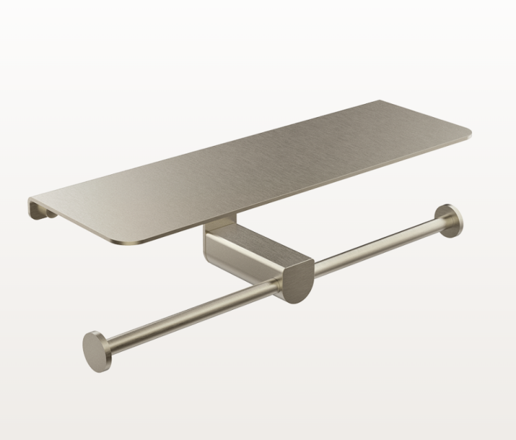 Бумагодержатель Gessi Rilievo Finox Brushed Nickel 59450-149