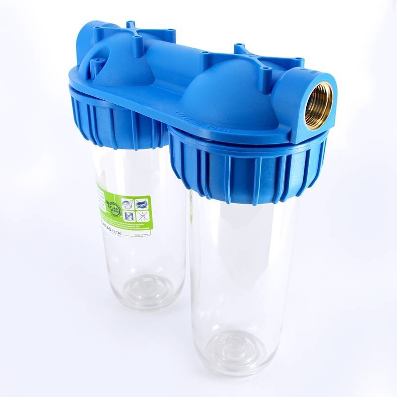 Корпус фильтра двойной Atlas Filtri DUPLEX PLUS 10 1 дюйм 3P SX ZA112T711