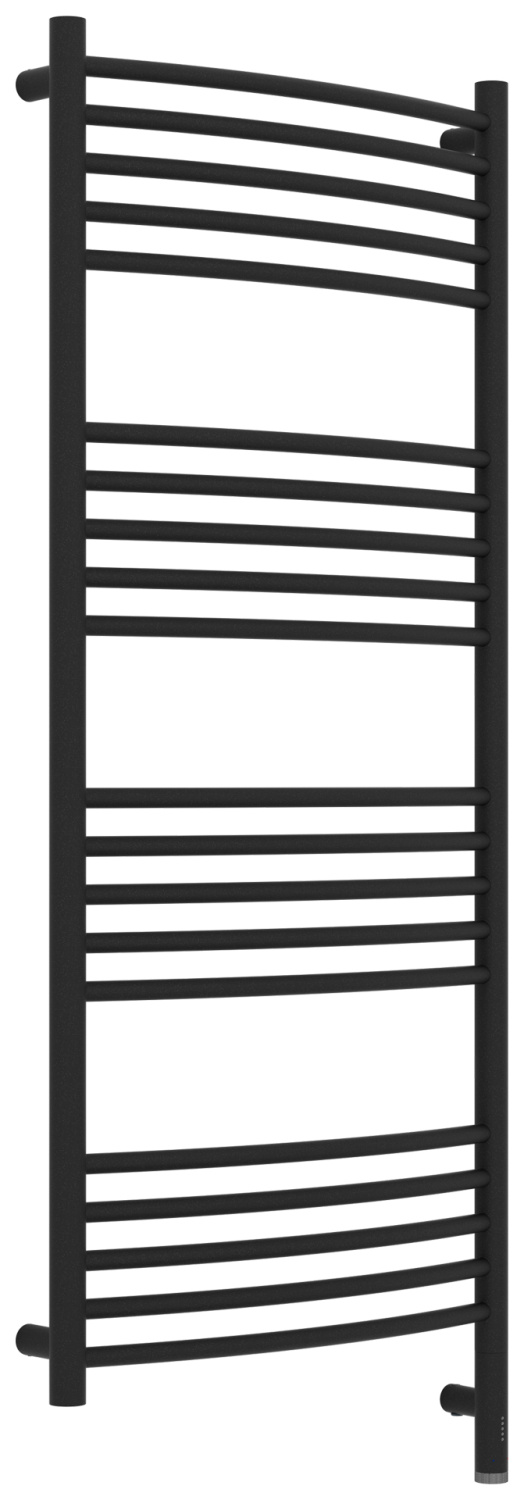 Полотенцесушитель электрический Сунержа Богема 3.1 выгнутая 500х1200 мм правое подключение титан муар матовый 15-6003-1250