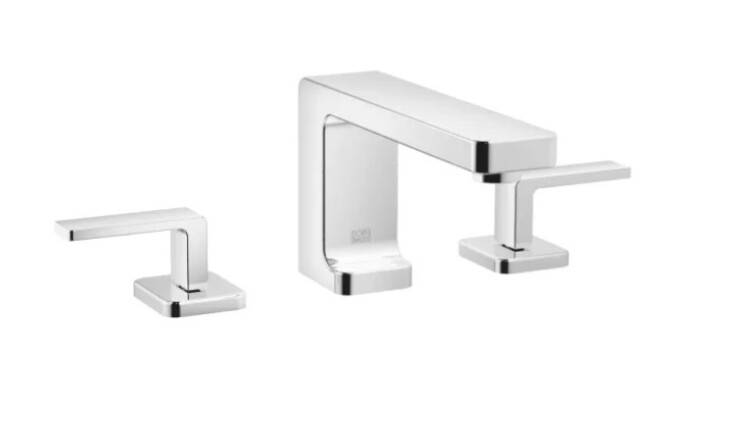 Смеситель для раковины Dornbracht Lulu на 3 отверстия хром 20713710-00