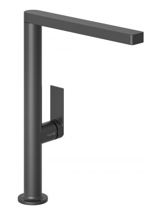 Смеситель для кухни Kludi QORD однорычажный черный матовый 568036675