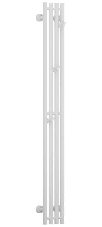 Полотенцесушитель водяной Сунержа Кантата PRO 200x1500 мм белый матовый 3004461515