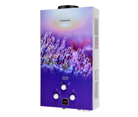 Газовая колонка Edisson E 20 GD 20 кВт 10 л/мин Лаванда 711107