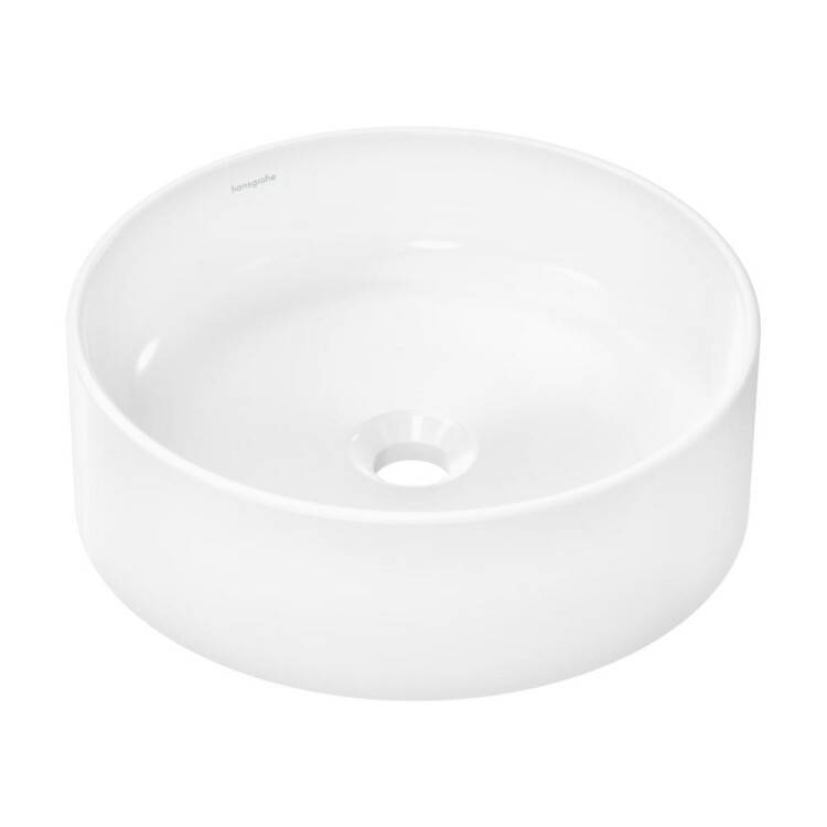 Раковина накладная Hansgrohe Xuniva S 400х400х130 мм без отверстия под смеситель 60164450