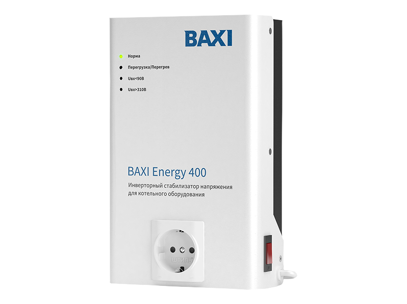 Стабилизатор напряжения инверторный BAXI Energy 400 350 Вт ST40001