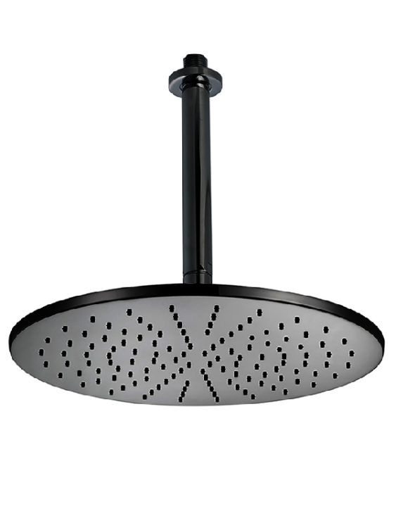 Верхний душ Cisal Shower 300x300 мм Matt Black DS01370040
