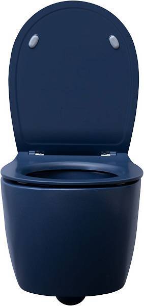 Унитаз подвесной безободковый Allen Brau Fantasy 51x36.3 см индиго 4.11004.ID