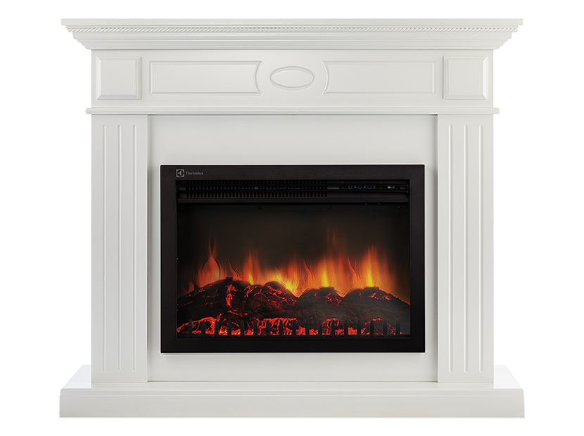 Портал для электрокамина Firelight Bianco 26/30 белый 1171414