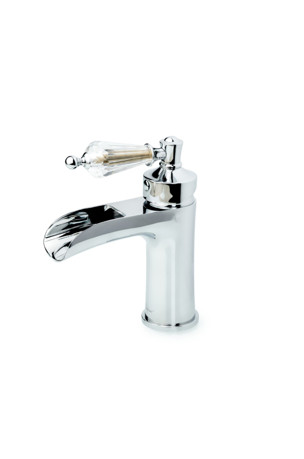 Смеситель для раковины Boheme Vogue каскадный излив 7.7 см хром 221-SW