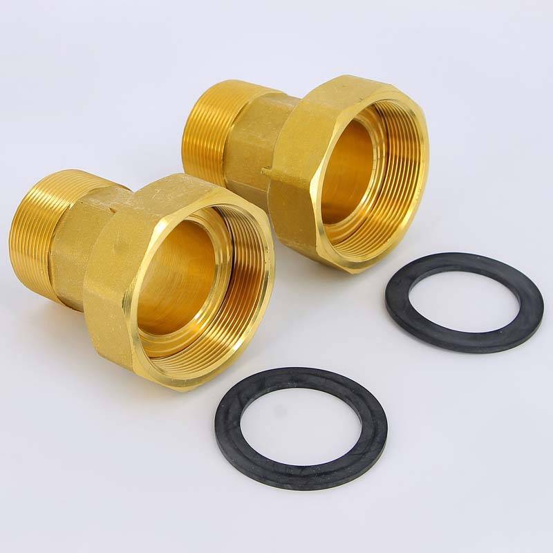 Разъемные соединения для водосчетчиков Tiemme пломбируемые 2 1/2 x 2 (2 шт) 1500101