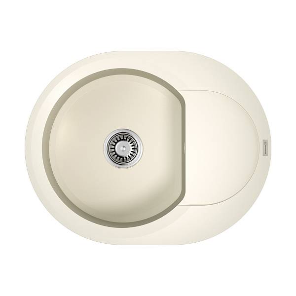 Кухонная мойка Omoikiri Sakaime 60E-WH Tetogranit 60x47 см белый 4993136