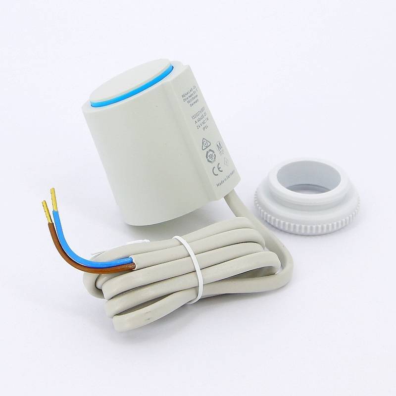 Привод термоэлектрический Rehau UNI 24 В нормально закрытый NC 320276