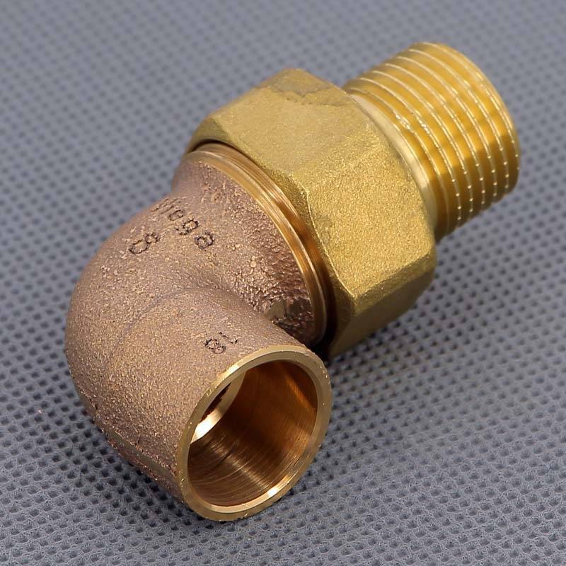 Угол с разъемным соединением Viega 18х1/2 пайка-Н 110017