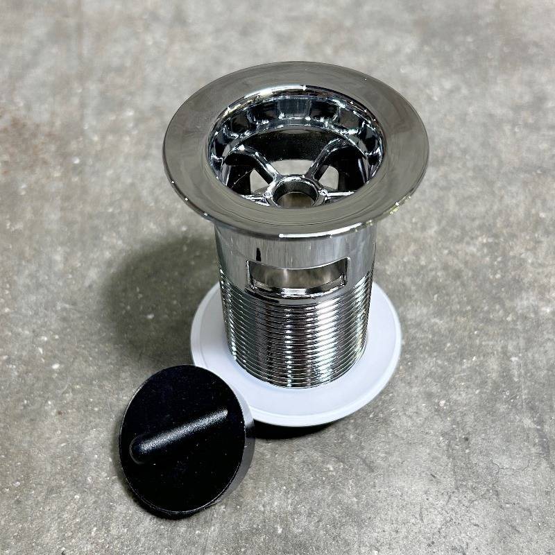 Выпуск McAlpine 60 мм с пробкой под цепочку выход 1 1/4 BW1