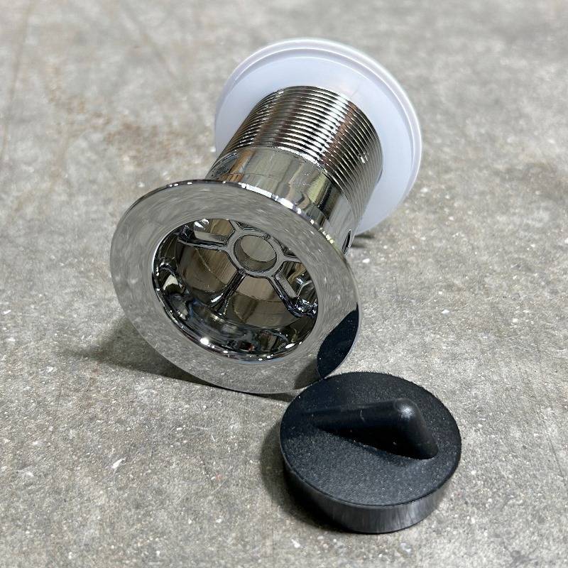 Выпуск McAlpine 60 мм с пробкой под цепочку выход 1 1/4 BW1