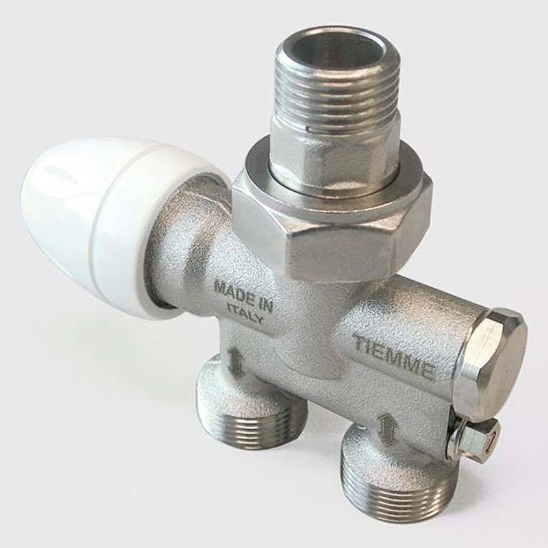 Узел нижнего подключения Tiemme 3380 с трубкой 450 мм 1/2 x M24 3380002