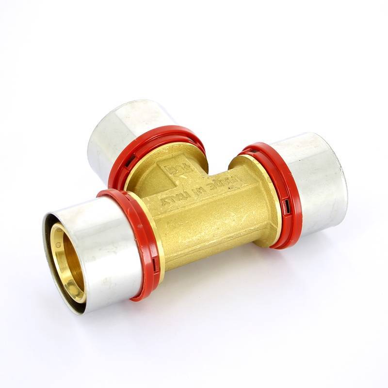 Тройник пресс Tiemme 50 мм 1650108