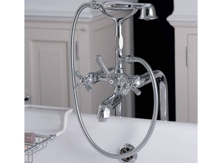Смеситель для ванны и душа Nicolazzi Teide Four хром 1901CR45
