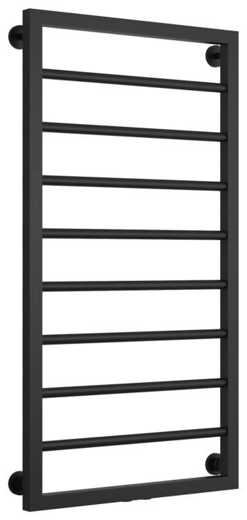 Полотенцесушитель водяной Сунержа Канцлер 500x1000 мм нижнее подключение черный матовый 3102541050