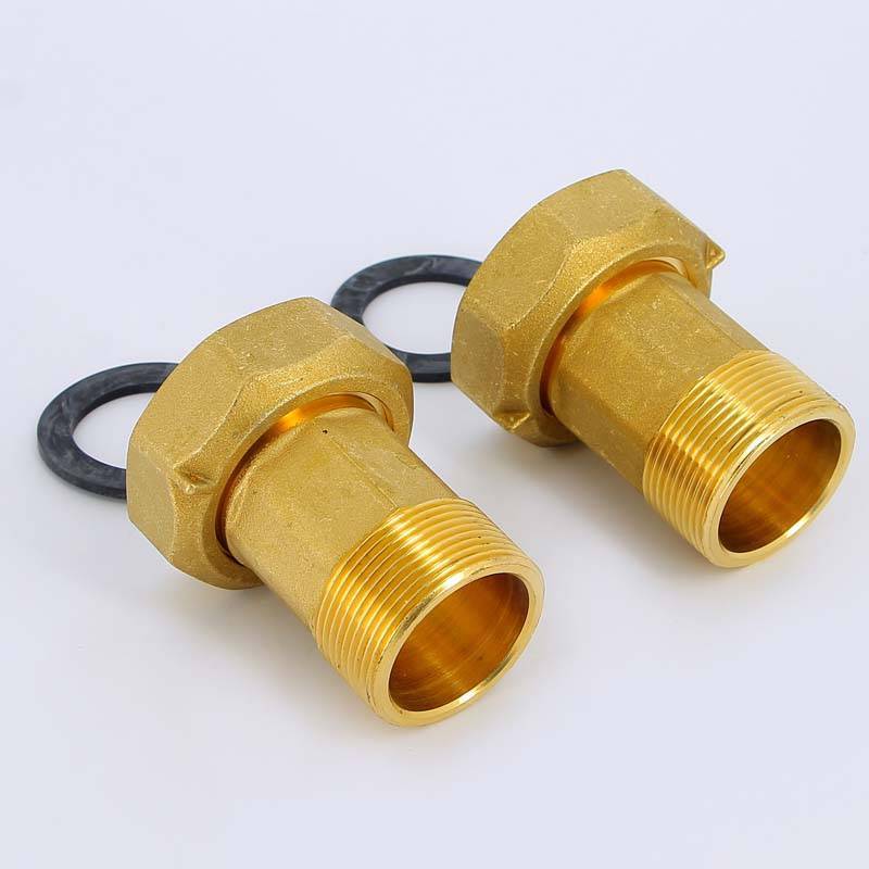 Разъемные соединения для водосчетчиков Tiemme пломбируемые 2 x 1 1/2 (2 шт) 1500072