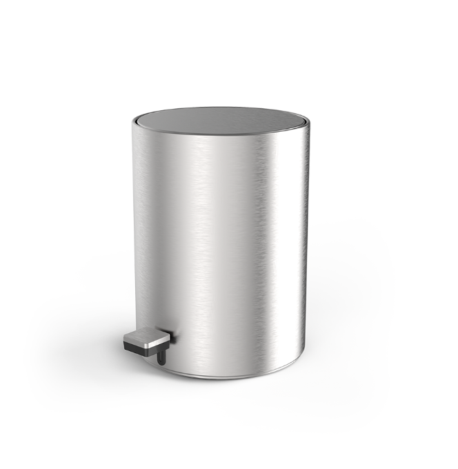 Ведро, Decor Walther, TE, шгв 235-235-320, цвет-нержавеющая сталь матовая