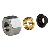 Переходник компактный Giacomini для медной трубы 16x12 мм R178CX013