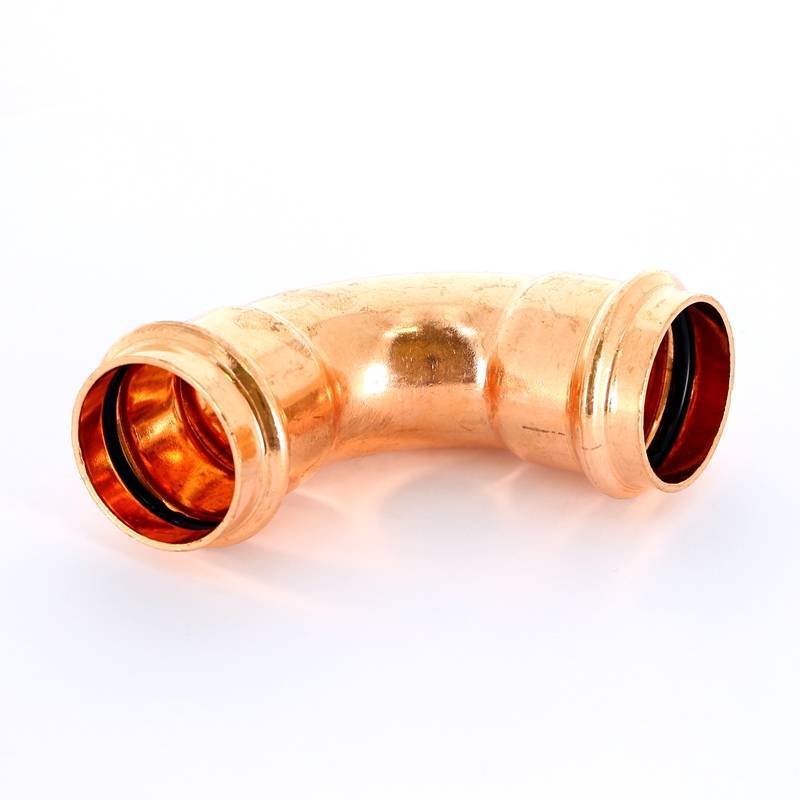 Угольник 90° пресс IBP >B< Press 42 мм медный P5002 04200000