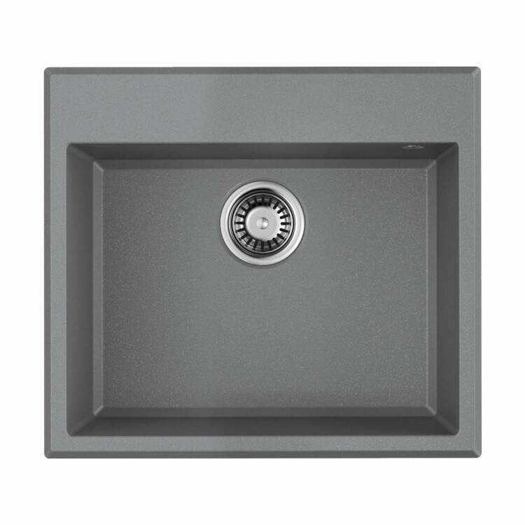 Кухонная мойка OMOIKIRI Tedori 57 Leningrad grey 570x510 мм 4993566