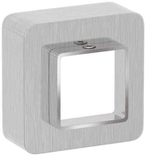 Накладка маскировочная, Сунержа, шгв 50-27-50, нержавеющая сталь, d 27, цвет-сатин