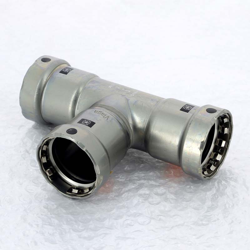 Тройник пресс Megapress Viega 1 1/4x1 1/4x1 1/4 694999