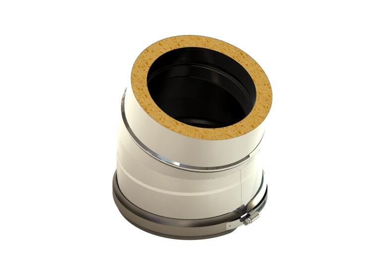 Колено Jeremias DW-eco 15° Ø 180 мм EDW16180
