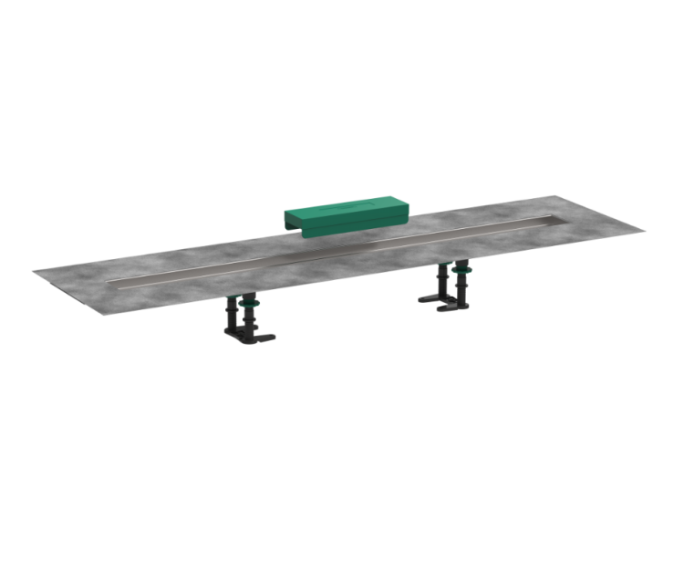 Монтажный набор для трапа Hansgrohe Raindrain для внешней части 1000 мм 56014180