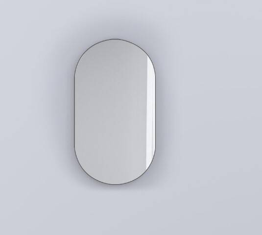 Зеркало овальное Ceramica Cielo I Catini 500x40x900 мм Cemento CASPOCM