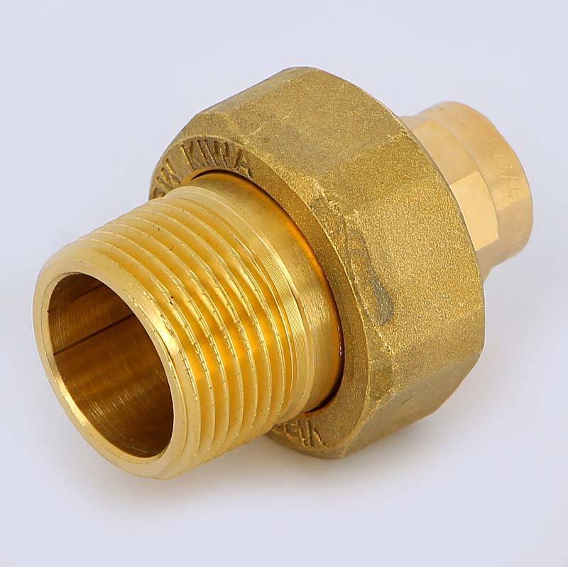 Разъемное соединение Viega 94341G пайка — наружная резьба с коническим уплотнением 15х3/4 122959