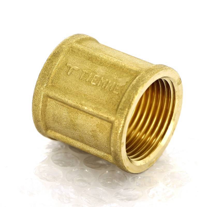 Муфта латунная с внутренней резьбой Tiemme 1 1500032