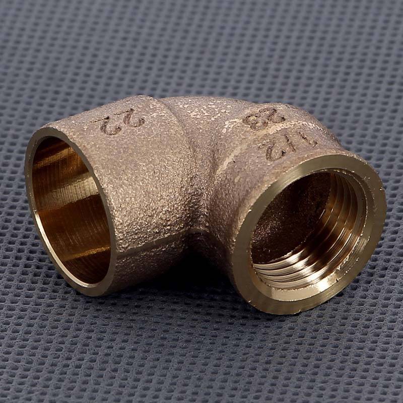 Угол 90° бронзовый Viega 94090G пайка-ВР 22x1/2 106102