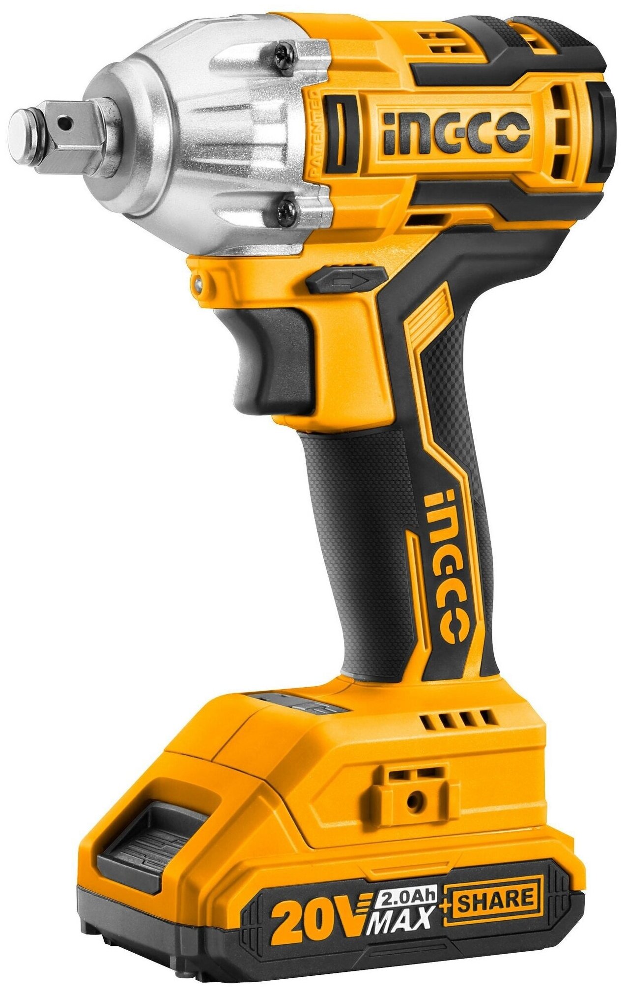Шуруповерт аккумуляторный ударный бесщеточный INGCO CIRLI 20 В CIRLI