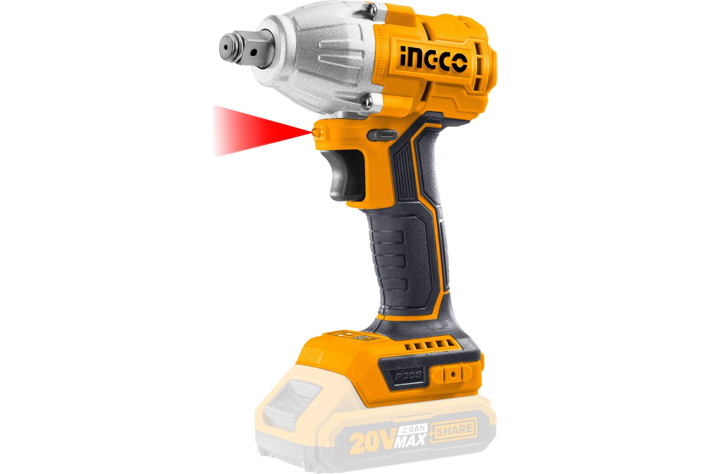 Гайковерт аккумуляторный ударный INGCO CIWLI CIWLI