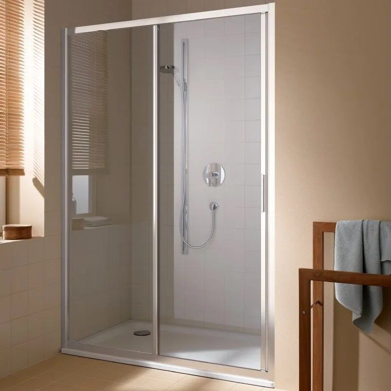 Дверь душевая раздвижная Kermi CADA XS 140 см правая 1370-1410x2000 мм прозрачное стекло CKG2R14020VPK