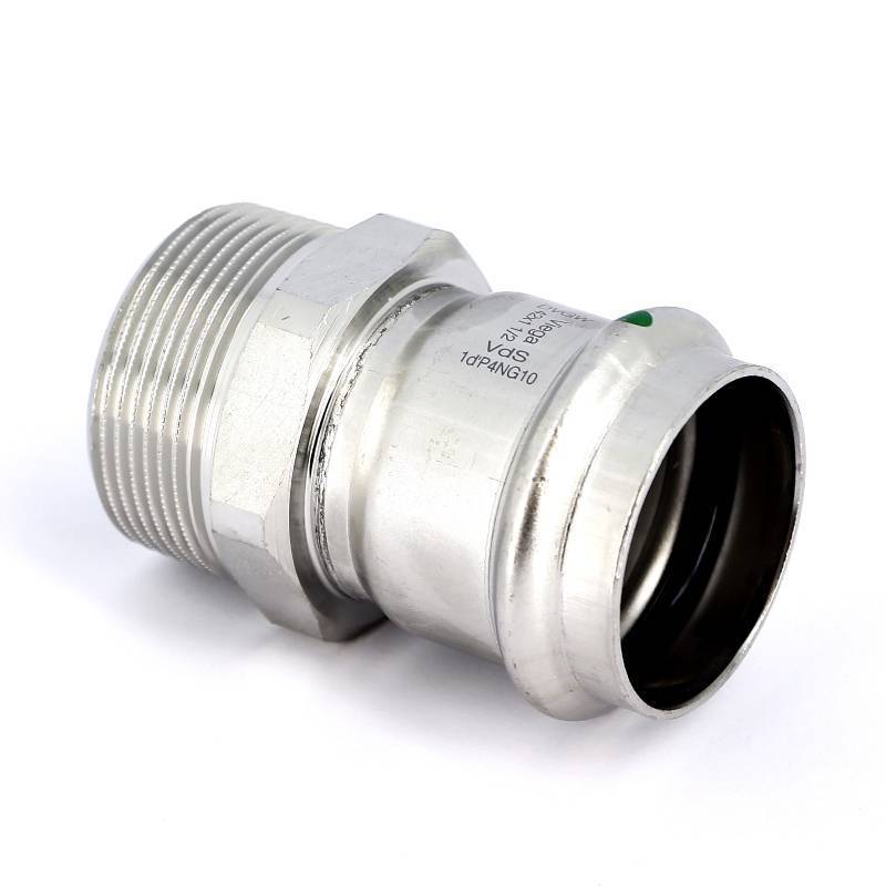 Муфта переходная пресс-Н Viega Sanpress Inox нержавеющая сталь 42х1 1/2 436551