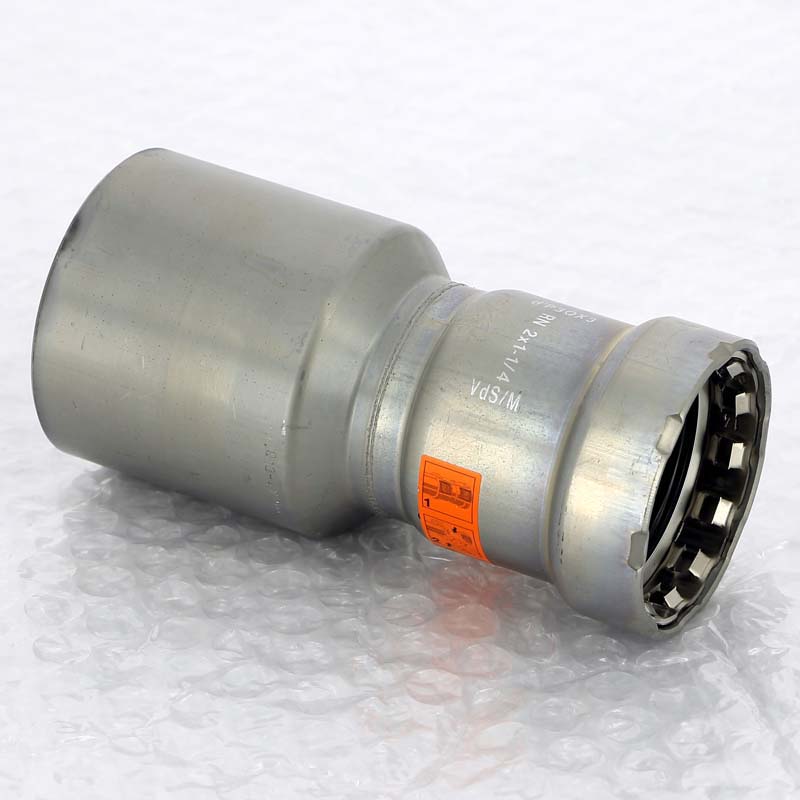 Муфта-вставка пресс Viega Megapress 2x1 1/4 оцинкованная сталь 695521