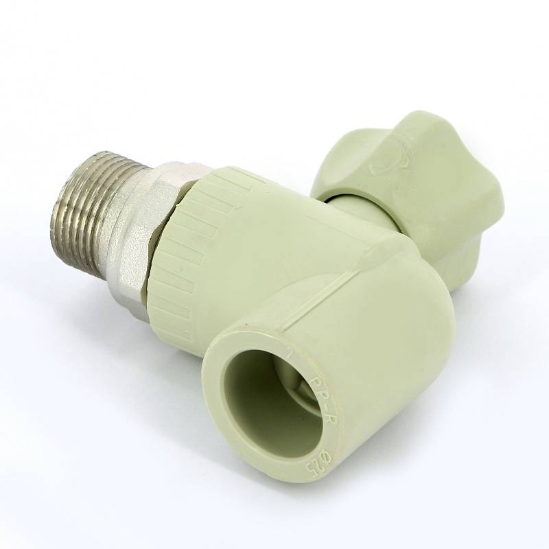 Кран для радиаторов шаровой FV-PLAST угловой сварка-НР с разъемным соединением 25x3/4 A315025000