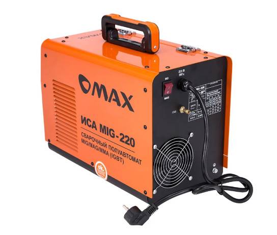 Сварочный полуавтомат Omax MIG-220 MMA/MIG/FLUX MIG-220