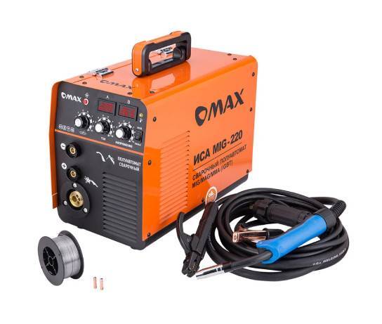 Сварочный полуавтомат Omax MIG-220 MMA/MIG/FLUX MIG-220