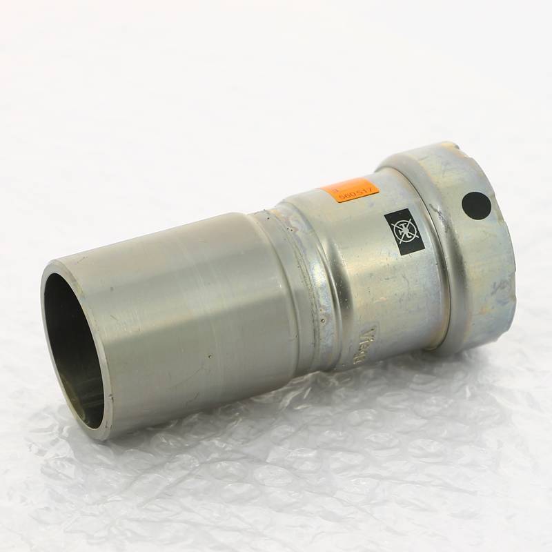 Муфта-вставка пресс Viega Megapress 1 1/2x1 1/4 оцинкованная сталь 695484