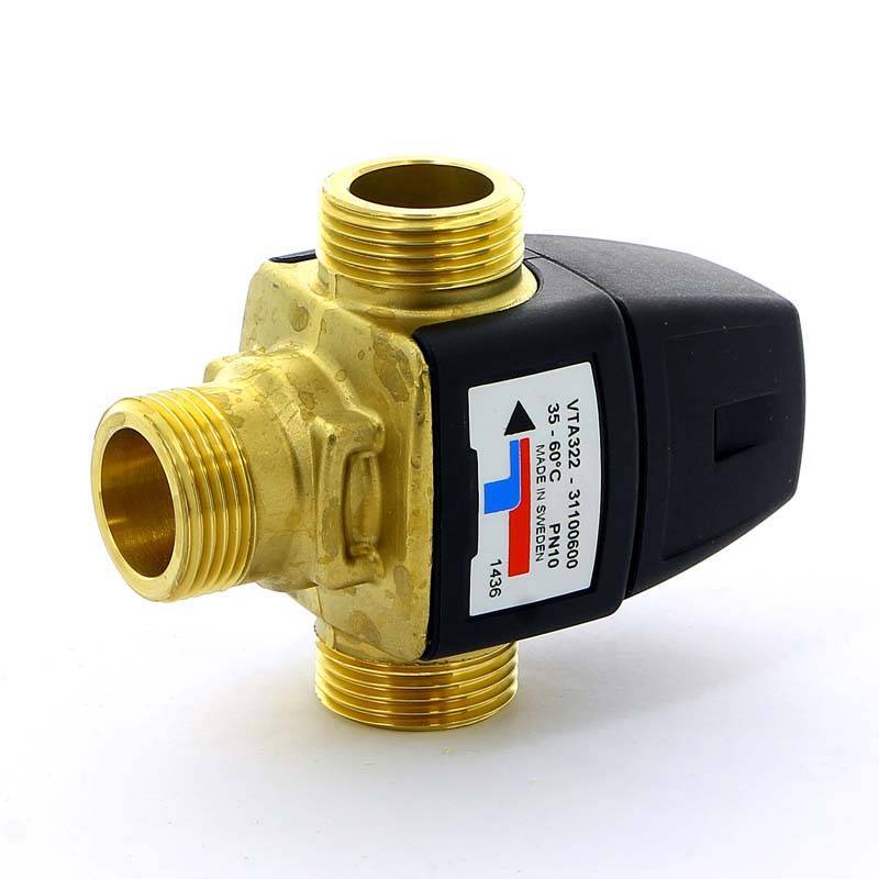 Клапан термостатический смесительный ESBE VTA322 G 3/4 35-60 °C Kvs 1.5 31100600
