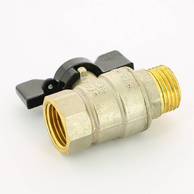 Кран шаровой LD Pride НВ 1/2 полнопроходной бабочка 47.302.15