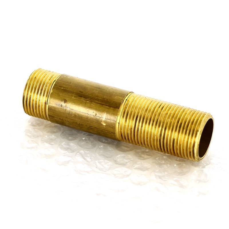 Сгон латунный Tiemme 3/4 x 100 мм наружная резьба 1500271