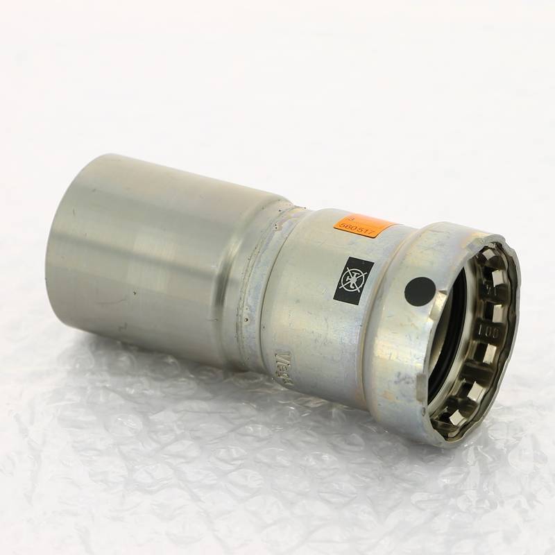 Муфта-вставка пресс Viega Megapress 1 1/2x1 1/4 оцинкованная сталь 695484