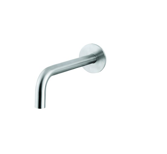 Излив Cisal Xion настенный встраиваемый нержавеющая сталь матовая XI000240D1